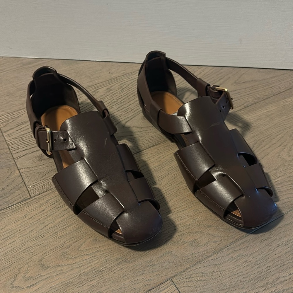COPY - Emme Parsons Ernest Sandals in Espresso Size 35